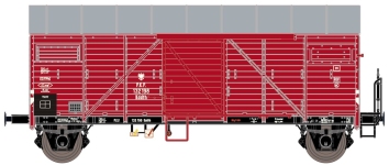 Exact-Train EX23714 - H0 - Gedeckter Güterwagen Kddth mit Adler, PKP, Ep. III
